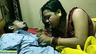 hot indian model in lingerie fucks with clear hindi moans and dirty talk