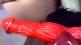 Naughty Teacher Fills Ass with Skittles for Webcam Client!