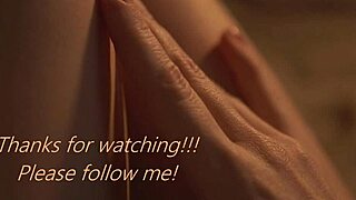 Skinny College Brunette Fingers Wet Hairy Pussy Saggy Tits Dripping Solo