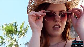 ever wondered how a southern redhead milf like krystal kitten strips naked and gets soaking wet outdoors?