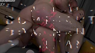 submissive young slut endures brutal anal casting gaping her hole with monster dildos while dominated by xdominant