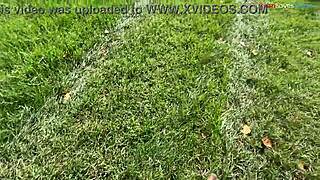 fall vibes hit so let's jerk off outdoors together part 1 🍂🍆💦