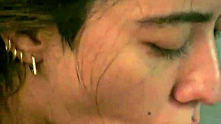 hot amateur latina slut and pornstar gives epic blowjob then rides big cock juicy 😍🍑