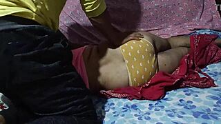 juicy desi housewife sways her big ass during satisfying full body massage turning sexy real quick