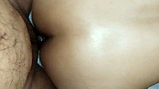 muslim bf drills tight indian gf's asshole doggystyle with monster lund bareback