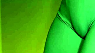 part 1 trying new leggings like youtuber but showed hairy pussy