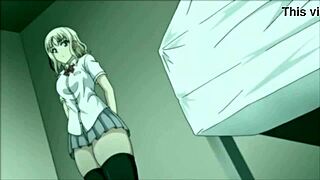 hentai girl gets fucked hard at work in steamy anime fantasy