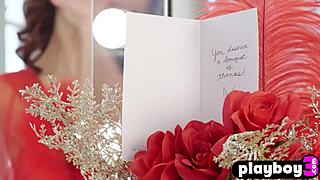 perfect ass redhead teen madeline amour strips naked posing