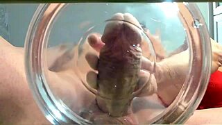 Gilf squirts in slowmo cumshot water play with her young friend