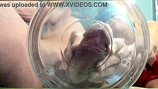 Gilf squirts in slowmo cumshot water play with her young friend