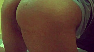 Stepsister's Massive Ass Bent Over Doggystyle Creampie Pounding