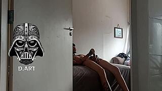 Hidden Cam Spots Gym Dude Sniffing Blonde's Panties!!