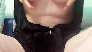 Cute blonde teen bitch spreads legs jerks wet pussy hard with huge vibrator