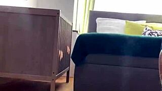 Busty Milf Katerina Hartlova Fingers Wet Pussy in Mirror