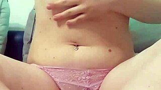 Cute blonde teen bitch spreads legs jerks wet pussy hard with huge vibrator