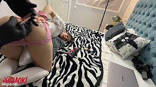 Sophie Weber's Gaping Ass Takes Huge Cock From Anal To Mouth Creampie