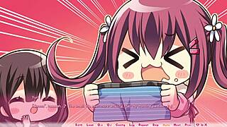 Intense hentai babe sucks monster cock and takes facial cumshot