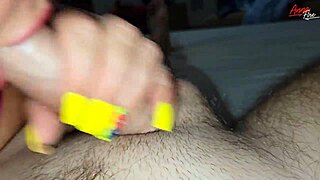 chubby blonde stepmom takes hubby's cum deep in her pussy