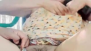 she squirted hard when i fisted her tight pussy deep