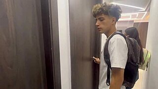 sharing the bed with my stepbro and his buddy turns into hot colombian fun