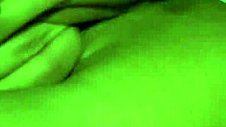 Petite babe fingers pussy watching mirror reflection