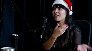 stellar blue teases in sheer red during naughty brazilian casting interview