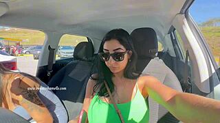 who knew renatinha mello's birthday vlog hides big tits road trip fun?!