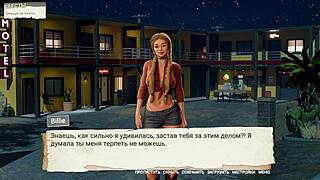 maid milf with BIG TITS rides HUGE COCK outdoors don't tell stepmom