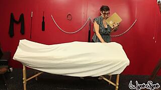 Sara Jay rides cock cowgirl style in fishnets then blows load