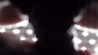 cameraman zooms on wet pussy penetration