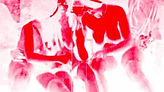 vintage retro drawings showcase hairy erotic scenes from antique era