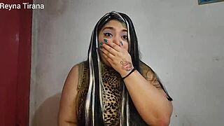 caught shorty neighbor son jerking with dirty thong time to punish him 😂🍑🔥