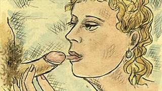 whoa this vintage erotic illusion got me trippin