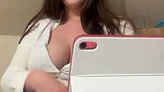 joi secretary boss curvy big tits dirty talk mistress mommy shows whos boss