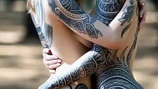 do these tattooed lesbian models make your pussy drip wet?