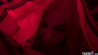 Tiny Kenzie Reeves Stuck Leads to Doggystyle Pussy Pounding at Pajama Party