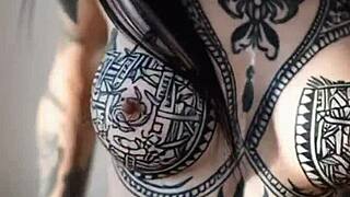 do these tattooed lesbian models make your pussy drip wet?