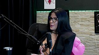 provocative leticia braga spills swinger secrets in sheer red casting chat part 1