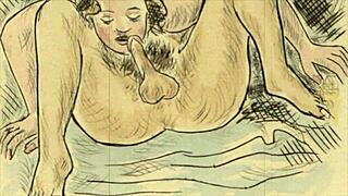 whoa this vintage erotic illusion got me trippin