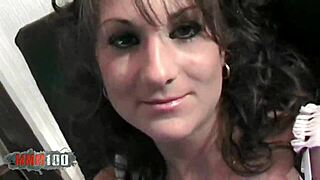 pov skinny french brunette alys rebel uh gets pounded so hard she screams