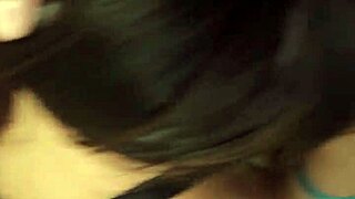 damn this single mom came over again to slurp my cock right 😍 homemade latina milf creampie