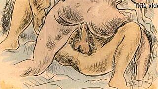 whoa this vintage erotic illusion got me trippin