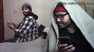 nerdy chubby brunette glasses farting gaping kitchen toy spread episode 2