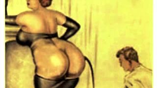 Vintage Erotic Art Uncovered Raw Antique Scenes