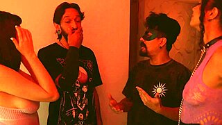 college party goes wild i sneak fuck the birthday guy outdoors no one notices