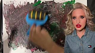 wanna worship this findom goaldigger barbie's greedy hands art?