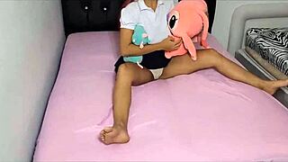 Stepsis sneaks anal fuck in hottest homemade Mexican teen video ever!