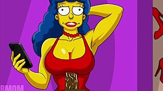 fitness trainer pounds married housewife's big tits in steamy hentai parody