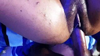 sensual babe with big tits gets fucked doggystyle on beach 💦😍