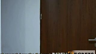 stepdad's new girlfriend bends over for my hard fuck part 1